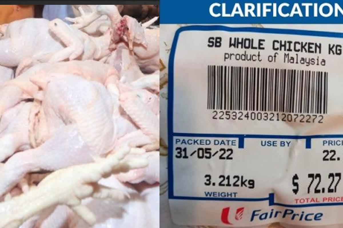 Harga 2 ekor ayam cecah RM230, pasaraya di Singapura bagi penjelasan