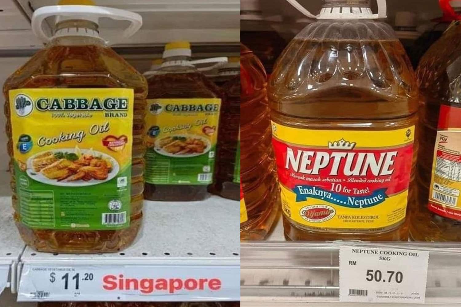 Netizen pertikai harga minyak masak Singapura lebih rendah dari Malaysia